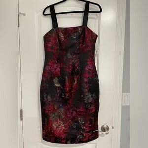 Black midi dress new